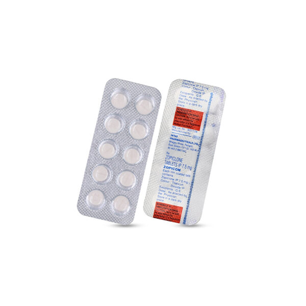 zopicone-7.5 strap Zopicon 7.5mg Tablets (Zopiclone IP)