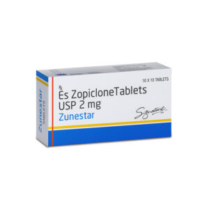 ZUNESTAR 2mg Tablets (Eszopiclone)