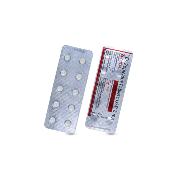 zunestar 2 mg strap ZUNESTAR 2mg Tablets (Eszopiclone)