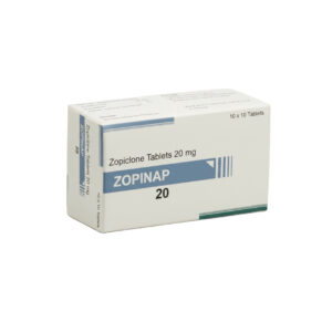 Zopinap 20 mg tablets (Zopiclone IP)