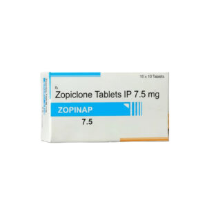 zopinap 7.5mg Zopinap7.5 mg tablets (Zopiclone IP)