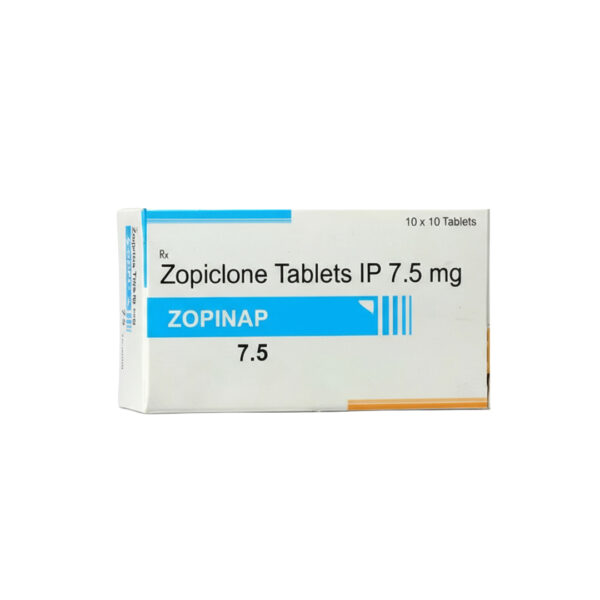 Zopinap7.5 mg tablets (Zopiclone IP)